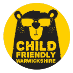 Child Friendly Warwickshire logo rounded