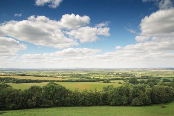 Warwickshire countryside scene